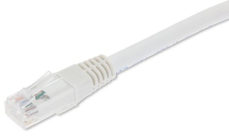 Eurolan 21D-U6-02WT Patchkabel 2 m, Anslutningsdon & kablar