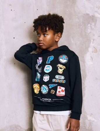 name it Nkmjimm Pokemon Nreg Swe Wh Unb Noos Sky - Black - 122-128