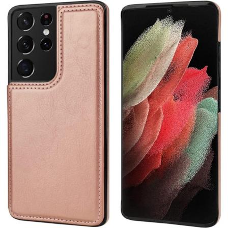 Samsung S24 Ultra iskunkest v kansikorttipidike 3-taskuinen Fli