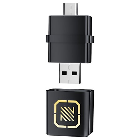 carplay adapter to-i-ett bil smartboks dobbel plugg Android Autocarplay boks 1 stk