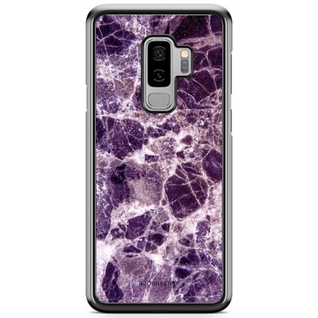 Bjornberry Skal Samsung Galaxy S9 Plus - Lila Marmor