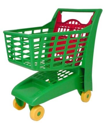 Carrello supermercato - colori assortiti