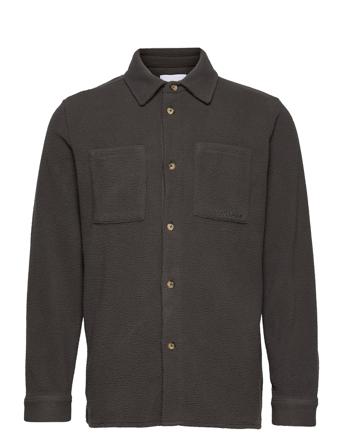 Duncan Pile Hybrid Shirt Grey Les Deux