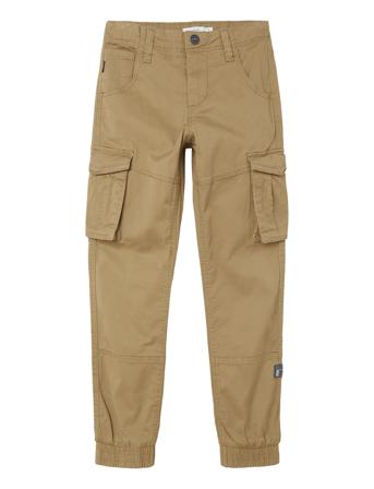 Nkmryan Cargo R Twi Pant 2222-Ba Noos Cargo Pants Beige Name It*Betinget Tilbud