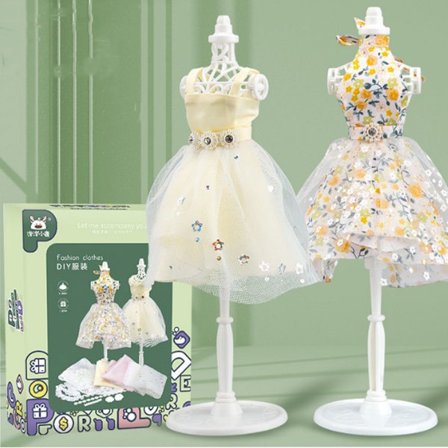 2 stk. børns diy manuelle materialpose, pædagogisk