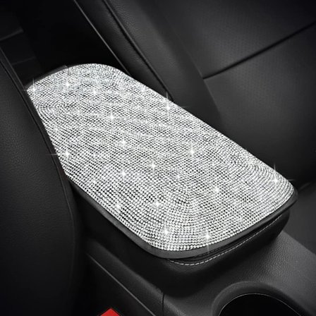 Bling bilsetetrekk med diamant-rhinstein til bilens midtkonsoll