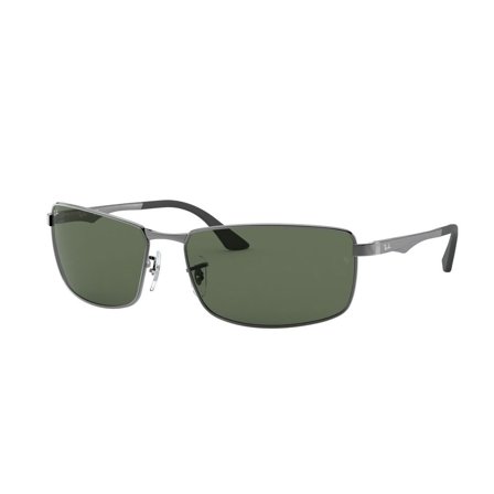 Ray-Ban -Aurinkolasit - Grey Rectangular - Ray-Ban RB3498 004/71 64