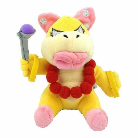 Koopalings Super Mario Bros Koopa Plyslegetøj Fyldt Dukke Børn Julegave Wendy