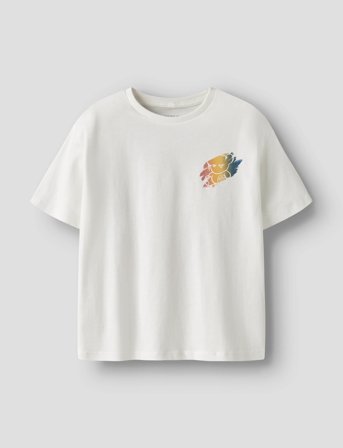 name it Nkmbyne Ss Rlx Top Box Ps Noos - White - 116