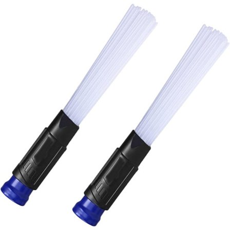 2 stk. Multifunktionelt Støvsuger Sugslange Støv Dirt Brush Remover Bærbar Universal Støvsuger Tilbehør Husholdningsrengøringsværktøjer Blå
