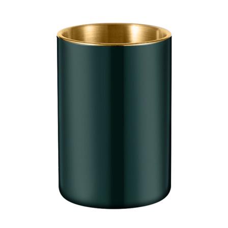 Askebeger Rund Vindtett Rustfritt Stål Røykfri Sigar Askebeger Green
