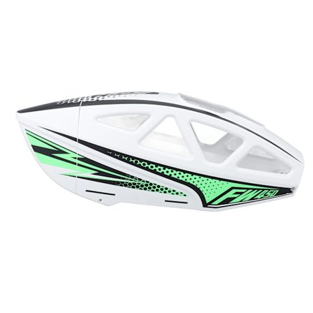 RC helikopterhuv robust anti-spricka snygg hållbar RC huvskydd för Flywing FW450-V3 RC helikopter vit