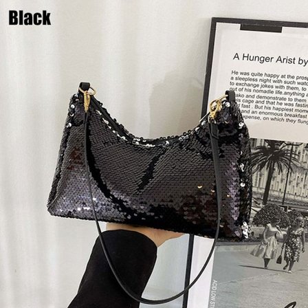 Dampaljetter Axelväska Girl Handväskor SVART