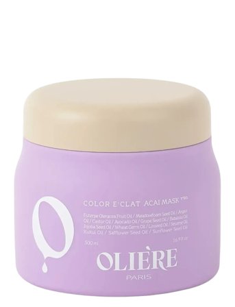 Oliére Color E'clat Acai Hair Mask 500Ml - Nude - 500 ML