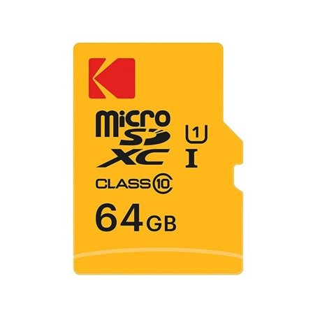 Kodak MicroSDXC 64 GB CL10 V10 UHS1