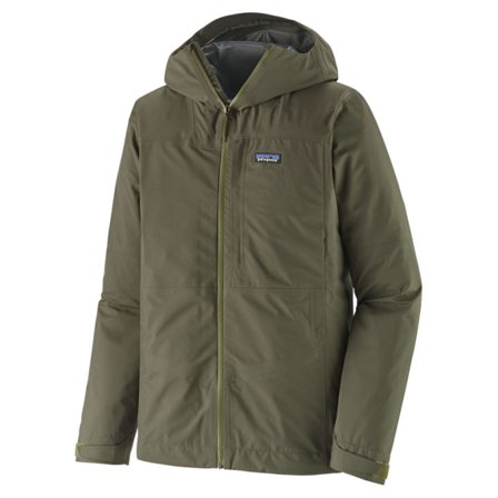 Patagonia M's Boulder Fork Rain Jacket Basin Green - XXL