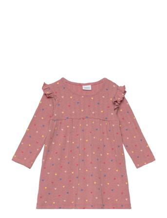 Nbfbellas Ls Dress Box Dresses & Skirts Dresses Casual Dresses Long-sleeved Casual Dresses Pink Name It