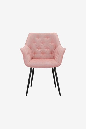 Loft24 - Ruokapöydän tuolit Suzuka, 2 kpl - Roosa - Käsinojalliset tuolit - - Homeroom