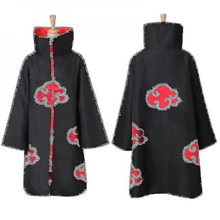 Naruto Akatsuki Cloak Anime Costume Kit Itachi Robe Halloween V V