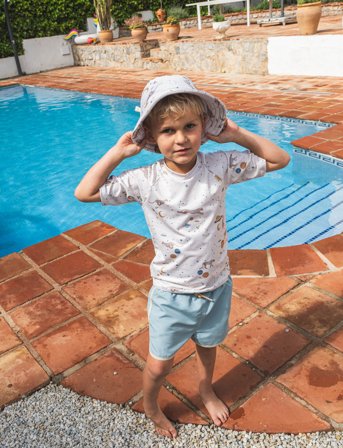 That's Mine Sami Swim T-Shirt - Cream - 86