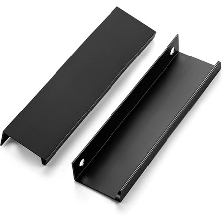 Elegant minimalistisk design til kontorskabe, garderobeskabe, skabslåger, skjulte trækgreb giver en ubesværet betjening, der forbedrer ethvert 