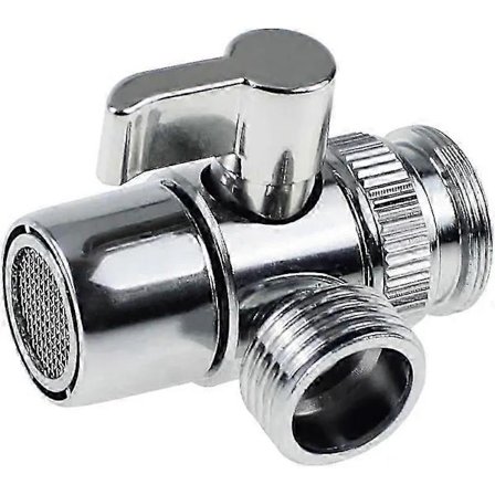 Omkopplingsventil med bricka Massiv mässingsanslutning M22 x M24 Duschsystem Reservdel_tfrf