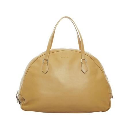 Prada Vintage, Pre-owned Handbag Bruin, Dames, Maat:ONE Size,leer