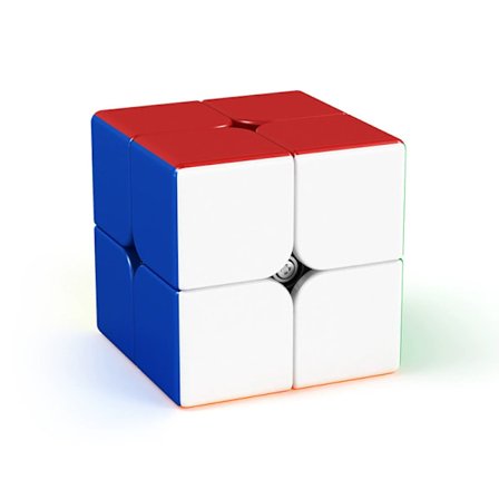 Magnetisk materiale, grundlæggende pædagogisk legetøj, egnet til spillere i alle aldre, andenordens Rubiks terning 2x2 Rubik's Cube-tfrf