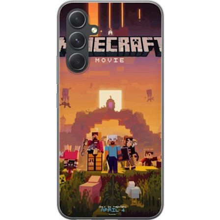 Kompatibelt Mobildeksel til Samsung Galaxy S24 Minecraft Pixel Spill Bygg Blokk