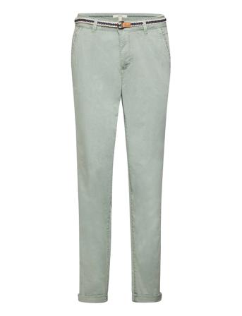 Pants Woven Chinos Byxor Blå Esprit Casual