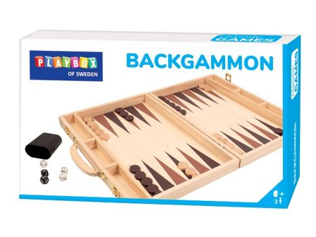 PLAYBOX Backgammon - Lyreco - Skola och förskola - Lekmaterial - Sällskapsspel