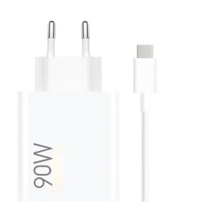 FOR Xiaomi Kompatibel 90W HyperCharge Combo, Type-A EU Plugg Hurtiglader (1M)