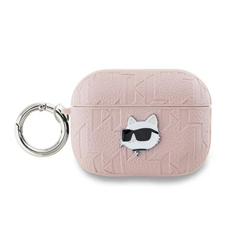 Karl Lagerfeld Monogram Choupette Head-etui for AirPods Pro 2 - rosa