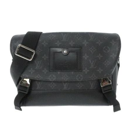 Louis Vuitton Vintage, Pre-owned Polyester louis-vuitton-bags Zwart, Dames, Maat:ONE Size