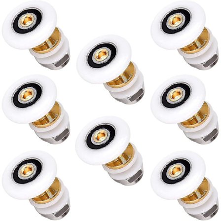 Brusekabineruller 20 mm skydedørs brusekabiner hjul udskiftning til brusekabine brusebad Showe8pcs
