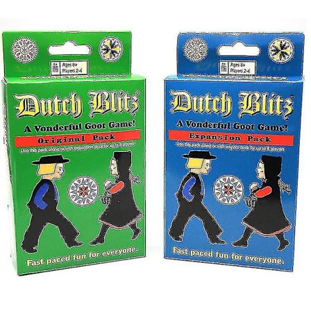 Dutch Blitz Dutch Blitz Basic Plus Utökad Familjespel Kortspel Festspel Kortspel Spel