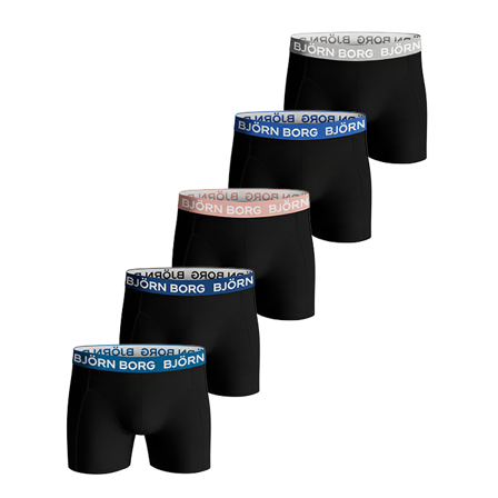 Undertøj Björn Borg Cotton Stretch Boxer 5p Multipack - Bodyman.dk