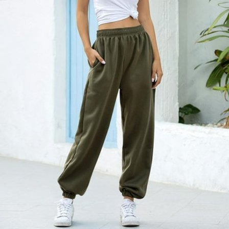 IC Joggebukser med elastisk midje Casyal Dam Sport Lange treningsbukser