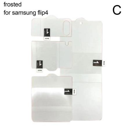 För Samsung Z Fold4/flip4 Skärmskydd Diamond Hydrogel Soft