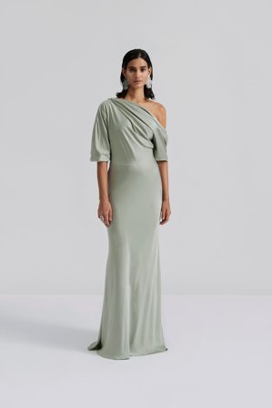 Malina - Marisa maxiklänning - M - Sage