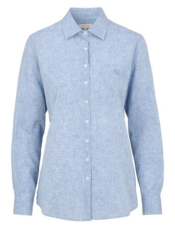 Elsa Pocket Shirt Blue Newhouse