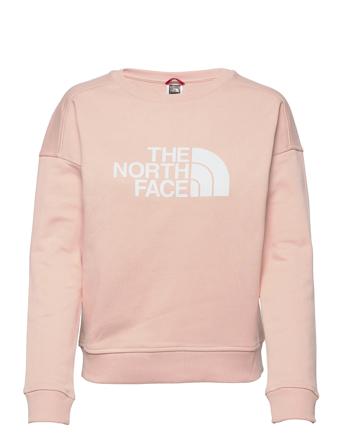 W Drew Peak Crew - Eu Sweat-shirt Genser Rosa The North Face