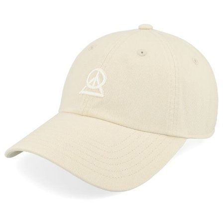 Peak Performance - Beige unconstructed Keps - Seasonal Artwork Cap Sand Fog Dad Cap @ Hatstore