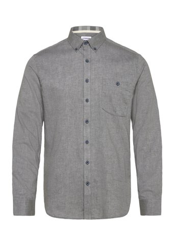 Lindbergh | Mélange Brushed Shirt L/S - Regular | L