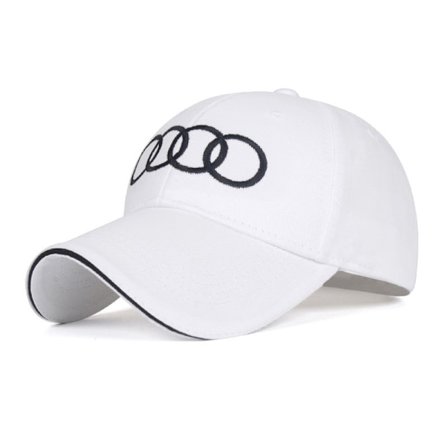 Audi original baseballcaps, unisex, hvit