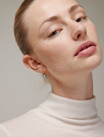 Enamel Copenhagen May Hoops - Gold - ONE SIZE