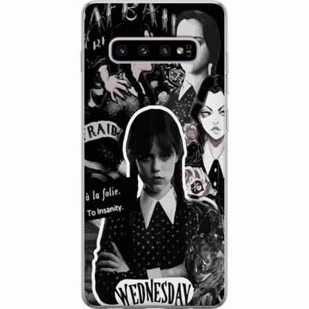 Samsung Galaxy S10+ Skal / Mobilskal - Wednesday Addams