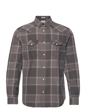 Western Shirt Skjorte Casual Multi/mønstret Wrangler