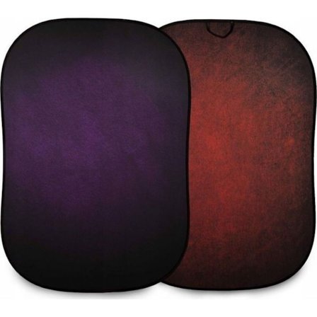 Lastolite bakgrund - LL LB5722 - Vintage bakgrund 1,5x2,1m Aubergine/Cramoisi