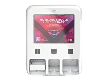 Tork Period Care Dispenser - Lyreco - Sjukvård och omsorg - Hygien - Intimhygien